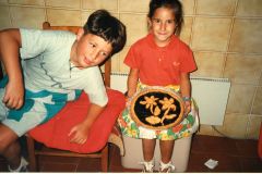 17 08 1995 Francesco e crostata di more