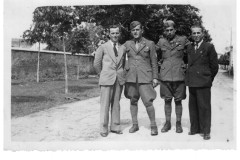 Valeggio sul Mincio 14051942 Remo con Giuseppe, Rivo e soldato di Rosignano